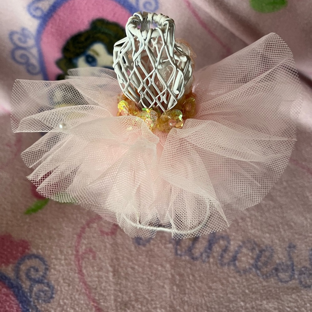 Pink Tulle Pen Holder decoration for Birthday or any Event